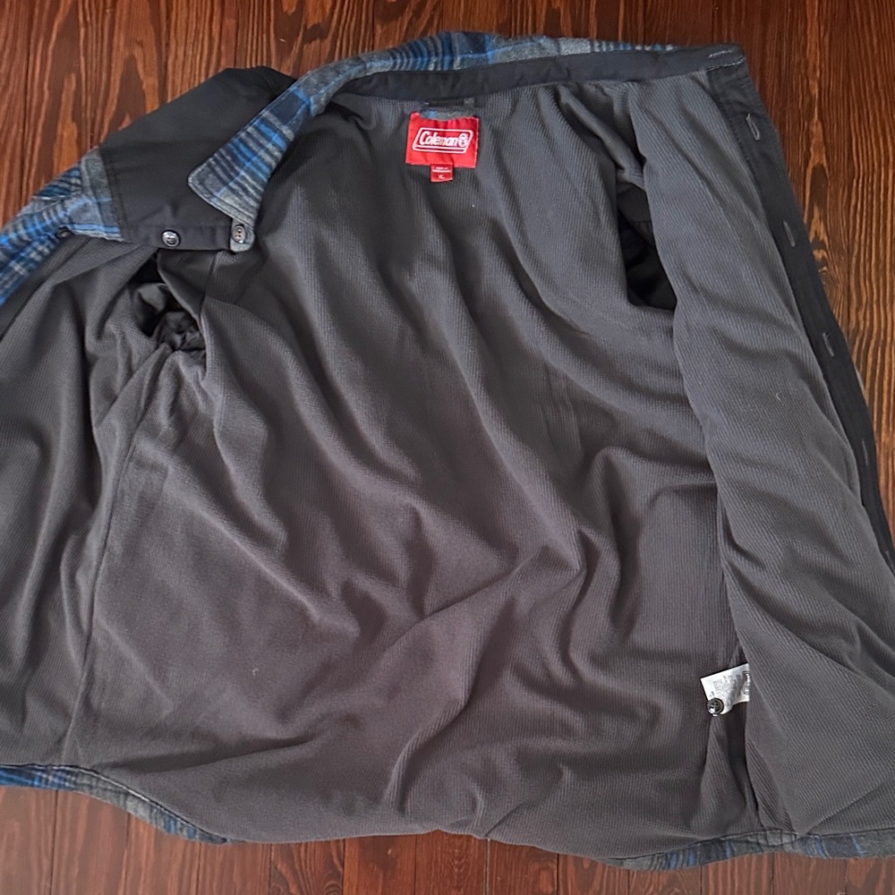 COLEMAN DIAMOND QUILTED SHIRT JACKET - Picture 6 of 6